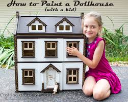 My Kid And I Painted This Plantoys Dollhouse Together Here S How You Can Do The Same Thing With Your Child Puppenhaus