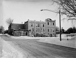 Black And White Little Falls Mn Little Falls Minnesota Kiewel Brewery Little Falls Minnesota Little Falls Brewery