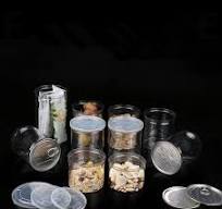 Plastic clear food grade silicone storage container 450 ml ...