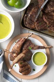The lamb had really good flavors. Caribbean Grilled Lamb Chops With Wasakaka A Spicy Perspective