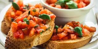 Slice some fresh mozzarella cheese up, then cover a serving dish with it and sprinkle hi, i'm june and i love food! Tomato Bruschetta The Traditional Recipe La Cucina Italiana