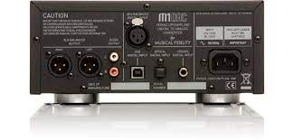 The first concept in all this lies in the connect your record player. Musical Fidelity M1dac Dac