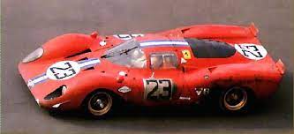 Tony Adamowicz 1970 Daytona Ferrari 312p Ferrari Racing Ferrari Sports Car Racing