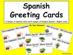 Birthday Greetings In Spanish Language Spanish Greeting Cards Spanish And English Bilingual Greeting Cards Spanish Greetings Spanish Greeting Cards Spanish Writing