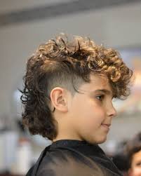 Blow out afro mohawk haircut. 17 Best Haircuts For Kids With Curly Hair Latest Guide