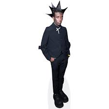 Lil Uzi Vert (Black Oufit) Mini Cardboard Cutout Standee