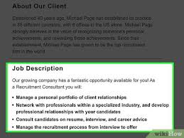 A retirement letter is the best way to formerly announce your intention of retirement to your employer. How To Write A Cover Letter For A Recruitment Consultant 14 Steps