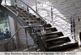 Stainless steel railing designs in pakistan. Stainless Steel Glass Railing In Lahore Design Velding Fitting Best Price