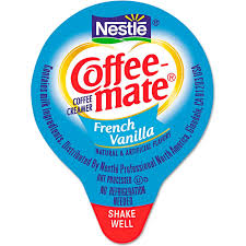 Maybe you would like to learn more about one of these? Nestle Coffee Mate Non Dairy Liquid Creamer Mini Cups French Vanilla 0 375 Oz 180 Box B920790 Globalindustrial Com
