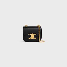 CELINE Mini Chain Claude In Shiny Calfskin | 賽琳迷你袋(多色 ...
