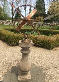 Arcturus Copper Armillary Sundial 18 D New England Garden Company Sundials Sundial Armillary Sphere