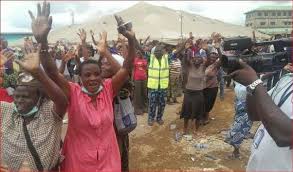 Recall that scoan building had in 2014 collapsed, killing about 115 people. Photos Survivors Of Scoan Building Collapse Rejoice