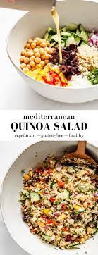 Mediterranean Quinoa Salad Recipe Mediterranean Quinoa Salad Mediterranean Diet Recipes Healthy Salad Recipes