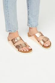 Birkenstock Arizona Rose Gold Sale Rose Gold Sandals Birkenstock Birkenstock Sandals Gold Birkenstocks