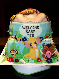 Pin By Trish Hays On Baby Shower Cakes Lion King Baby Shower Baby Shower Cakes Baby Shower
