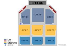 Apollo Theater Seating Chart Theatre In New York