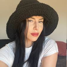 Modern Witch Hat Crochet- the Craft Keeper- Short Cone Witch Hat Perfect  Shorty Halloween Yule Fashion