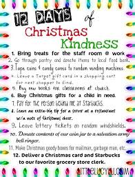Great Ideas For The Twelve Days Of Christmas We Should Do Things Like This More Often 12 Days Of Christmas Christmas Traditions Christmas Holidays