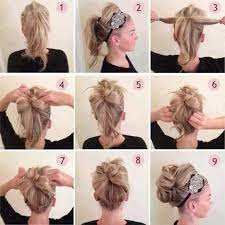 Use a touch of hairspray to hold the style in place if you're prone to slippage or flyaways and. 60 Medium Hair Updos That Are As Easy As 1 2 3 Hair Motive