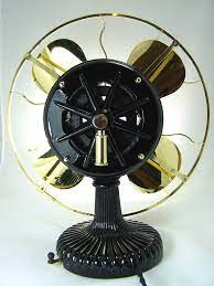 Westinghouse Tesla Fan Back Vintage Fans Old Fan Fan