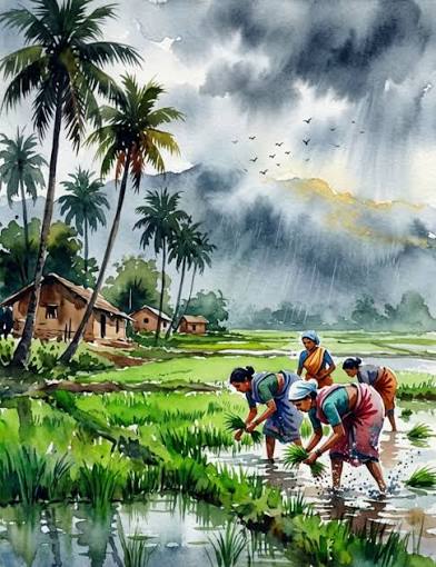 Experience the beauty of the #Monsoon through exquisite #paintings from #museum collections across India. From the vibrant #Rajasthani and #Malwa schools to other remarkable artistic traditions, these masterpieces capture the colours, moods,
