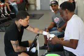 After hinting he'd be down for an mma. Photos Gervonta Davis Putting In Work For Jesus Cuellar Boxing News