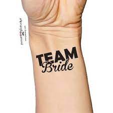 Bekarliga Veda Partisi Team Bride Dovmesi Team Bride Gecici Dovme Alinti Dovmeler