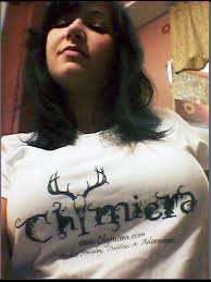 Chymiera Signature Soft Cotton T Shirt Men's and Women's Sizes. Chymiera  Antler Logo Shirt No Extra Charge for Big & Tall or Goddess Sizes !