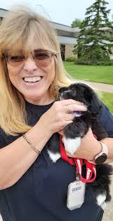 Stopped by to see Randy Hassebrock's new babies. 💙💖