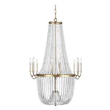 Grey/natural adjustable greige metal/wood bead led chandelier. French Country Style Lighting Country French Lighting