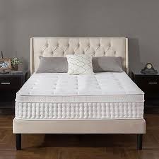 Zinus Night Therapy Icoil 13 Inch Deluxe Euro Box Top Spring Mattress Full Sam S Club In 2020 Mattress Springs Mattress Sets Zinus