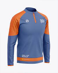 Download Men S Soccer Training Jersey Front Half Side View Football Squad Drill Top In Apparel Mockups On Yellow Images Object Mockups
