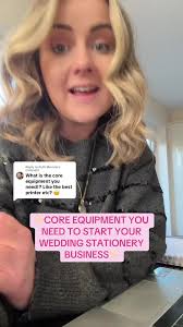 Essential Equipment for Your Wedding Stationery Business