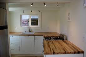 modern tiny home boasts a big kitchen