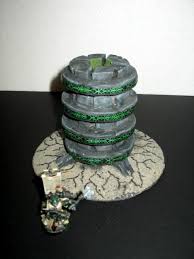 Terrain Necron Necrons Terrain Thermo Plasma Generator Star Wars Diy Warhammer Terrain Warhammer 40k Necrons
