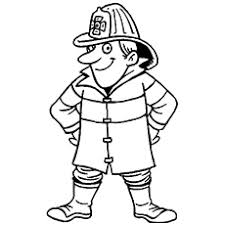 Fire safety read and color: Firefighter Coloring Pages Free Printables Momjunction