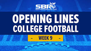 The early college football lines and odds are out for week 9. College Football Week 9 Preview Ncaaf Games Picks Predictions Youtube