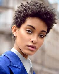Black women short curly haircut. Pin On Natural Hair Beauty