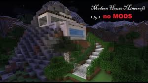 You play minecraft and want to know how to install certain mod? Minecraft Modern House No Mods 1 14 1 Youtube
