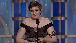 Lena dunham is a young american actress, writer, and director in both film and television. Golden Globe Awards 2013 Lena Dunham Wins For Girls Video Abc News