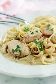 Pates Au Poulet Sauce Cremeuse Au Citron Recette Pates Au Poulet Recettes De Cuisine Repas