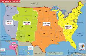 U S Time Zone Map Google Search Time Zone Map United States Map Time Zones