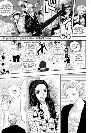 Doujinshi Zorobin Parte 1 One Piece Amino One Piece Comic Unspoken Words Zoro And Robin