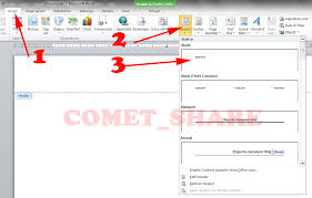 Cara Membuat Kop Surat Dengan Benar Di Ms Word 2010 Comet Share