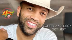 Headlining Thursday, October 21 at 9:30pm- Country music recording artist  and star of Netflix's: Country Ever After; Coffey Anderson. 5:30pm  Franklinton native, Landon Magee. At the Main Stage! #FreeFair21
