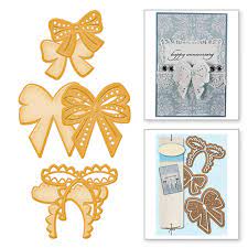Besides good quality brands, you'll also find plenty of discounts when you shop for card making dies during big sales. Julyarts Rosette Metal Cutting Dies New 2019 Scrapbooking Bow Craft Dies Card Making Die Cuts Embossing Three Kind Of Bowknots Buy At The Price Of 1 85 In Aliexpress Com Imall Com