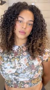 NO GEL curly routine + 🍅 Tomato girl makeup✨[full video is