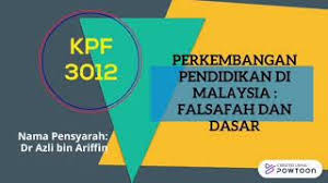 · akta pendidikan pendidikan 1996 adalah merupakan lanjutan dan pembaharuan dari akta pelajaran 1961. Kpf 3012 Peranan Akta Pendidikan 1996 Cute766