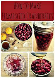 How To Make Fermented Cranberries Recipe Fermented Foods Food Fermentation