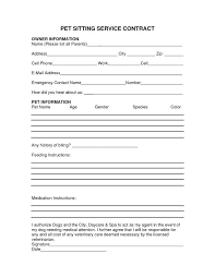 Pet Sitting Business Plan Template Elegant Pet Sitting Instruction Template Free In 2020 Pet Sitting Contract Pet Sitting Services Pet Sitting Forms